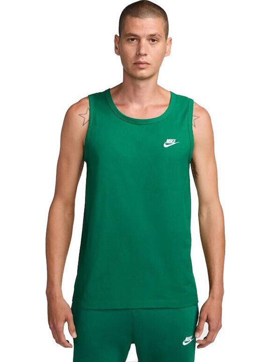 Nike Sportswear Club Спортна Тениска Зелена