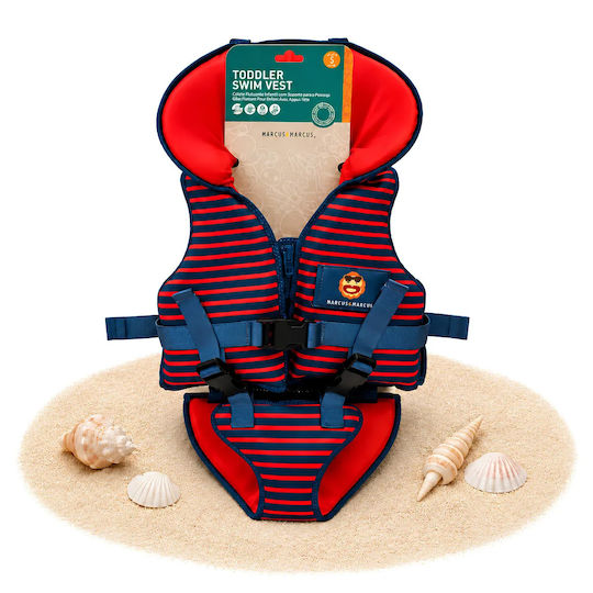Παιδικό Γιλέκο Κολύμβησης Neoprene 2 1 Marcus & Marcus Υποστήριξη Κεφαλής Λιονταράκι
