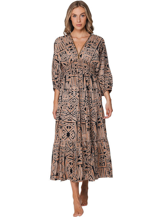 Pastunette Wedding - Christening Dress Brown