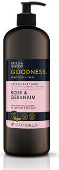 Baylis & Harding Rose & Geranium Αφρόλουτρο σε Gel & Άρωμα Τριαντάφυλλο 1000ml