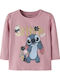 Kids Long-sleeved Pink Top