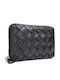 Small Leather Women's Wallet Black