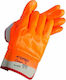 Galaxy Draco Waterproof Safety Gloves Orange PVC