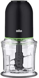 Braun Mini Chopper Multi 500W mit 500ml Behälter Schwarz Braun Mini Chopper Multi 500W mit 500ml Behälter Schwarz
