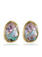 Callajewels Callajewels Ohrringe Stecknadelverschluss Stahl Vergoldet