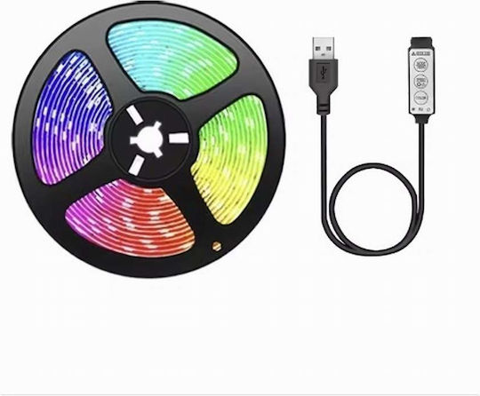 Bandă LED Lights Televizor USB 5V cu Sursă de Alimentare