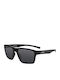 Kypers Men's Sunglasses with Black Horn-Rimmed Frame and Black Polarized Lens