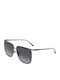 Salvatore Ferragamo Woman Sunglasses with Gray Frame and Gray Lens