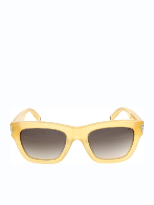 Bally Women's Sunglasses with Yellow Frame and Yellow Lenses Bally Women's Sunglasses with Yellow Frame and Yellow Lenses