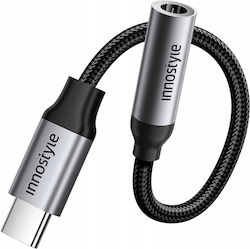 Innostyle A130GY USB-C Männlich auf 3.5mm Weiblich Konverter