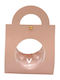 Paper Pink Iridescent Bag Plexiglass Ball 12 Pieces 8.5x4.5x12cm Χσ1ρ Rin-xs1p
