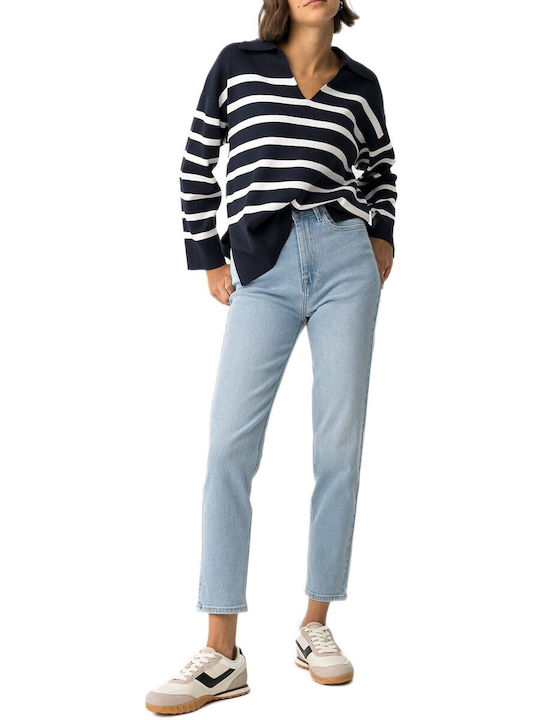 High Rise Women's Jean Pants in Mom Fit