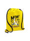 Koupakoupa Mom! The Gulls' Call KP_34275 Gym Bag Back Gym Yellow Backpack
