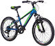 Carrera Bicicletă Copii de Oraș 20" cu Cadru din Aluminiu (2026) Albastră