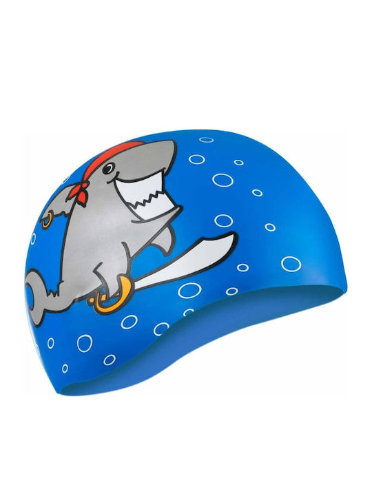 Σκουφάκι Κολύμβησης Σιλικόνης Aqua Speed Kiddie Shark