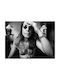 Music Poster Ozzy Osbourne Ms370 40cm X 50cm Premium Black Wooden Frame