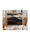 Poster Mountain Pst25134 40cm X 50cm Premium Black Wooden Frame