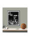Poster Nba Michael Jordan Kds008a 40cm X 50cm Premium Μαύρο Ξύλινο Κάδρο