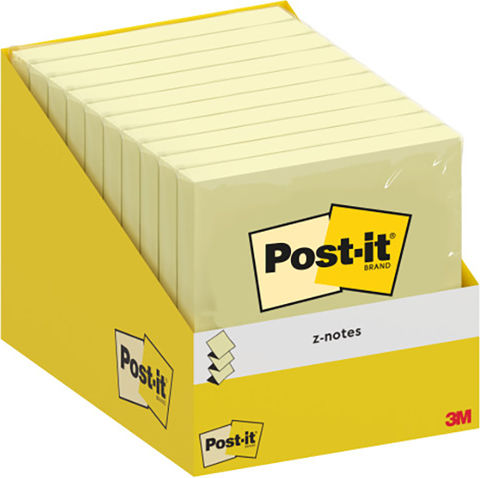 Χαρτακια 3μ R330 Z Notes Κιτρινα 76x76 100φ 10τεμ
