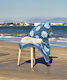 Kentia Sheru 01 Cotton Light Blue 160x80cm