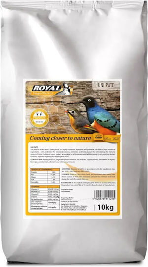 Royal Uni Pate Soft Food for Frugivorous Insectivorous Birds 10kg
