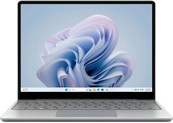 Microsoft Surface Laptop Go 3 12.4" Тъчскрийн (i5-1235U/8GB/256GB SSD/Windows 11 Home) Платинен (Международен английски език клавиатура)