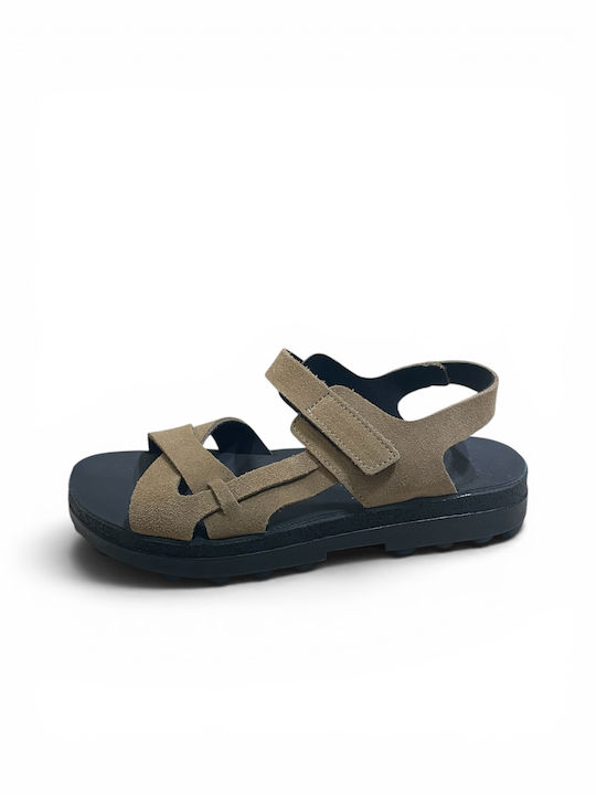 Fantasy Sandals Δερμάτινα Γυναικεία Σανδάλια Πρ...
