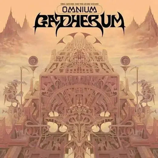 King Gizzard Lizard Wizard Omnium Gatherum 2026 Repress "cosmic Black" 2xlp Vinyl