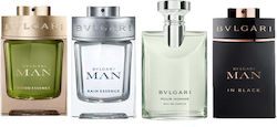 Rain Essence 5ml + Man In Black 5ml + Pour Homme 5ml + Wood Essence 5ml Rain Essence 5ml + Man In Black 5ml + Pour Homme 5ml + Wood Essence 5ml