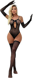 Bodysuit String Stockings Gloves