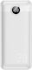 Veger Power Bank 20000mAh Mit 2 USB-A Ausgangsanschlüsse Und USB-C Ausgangsanschluss Weiß