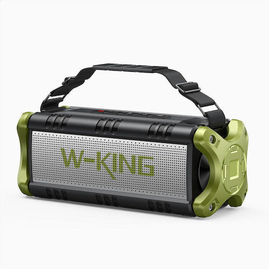 W-King D8 Bluetooth Speaker 50W with Battery Life up to 24 Hours Green