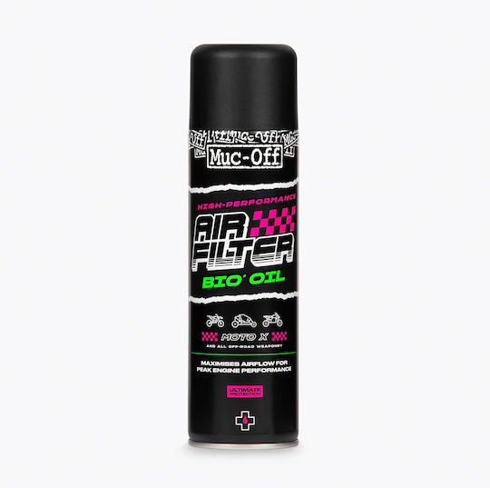 Muc-Off Bio Oil Curățător Filtru de Aer Motocicletă 500ml