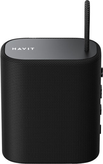 Havit SK801BT Bluetooth Lautsprecher mit Tischuhr und Betriebszeiten bis zu 6 Stunden Schwarz