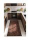 SteweHome Σετ Παιδικών Χαλιών Μπορντό 95x300cm Πάχους 90mm
