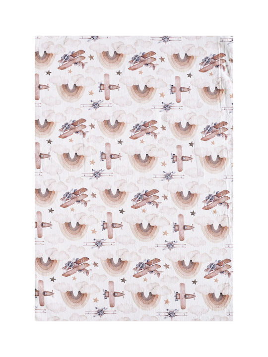 SteweHome Kids Rug Brown 100x300cm Thickness 60mm