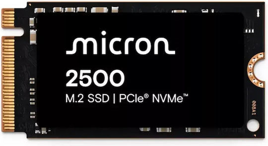 Micron 2500 SSD 512GB τύπου M.2 με σύνδεση PCI Express 4.0 Bulk