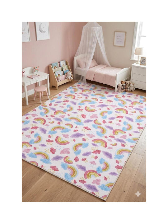 SteweHome Kinderteppich Beiges 140x200cm Dicke 60mm
