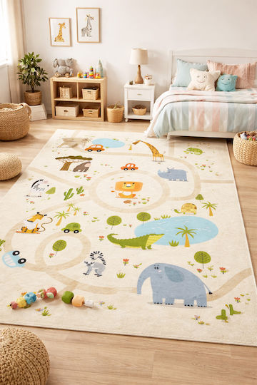 SteweHome Детски Килим 200x200см Дебелина 60мм