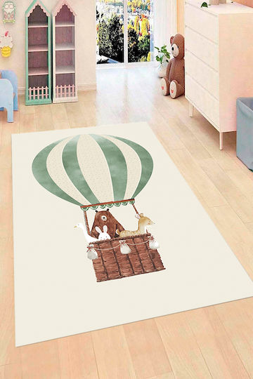 SteweHome Kinderteppich Schwarz 100x200cm Dicke 60mm