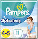Pampers Πάνες Βρακάκι Splashers No. 4 για 9-15k...