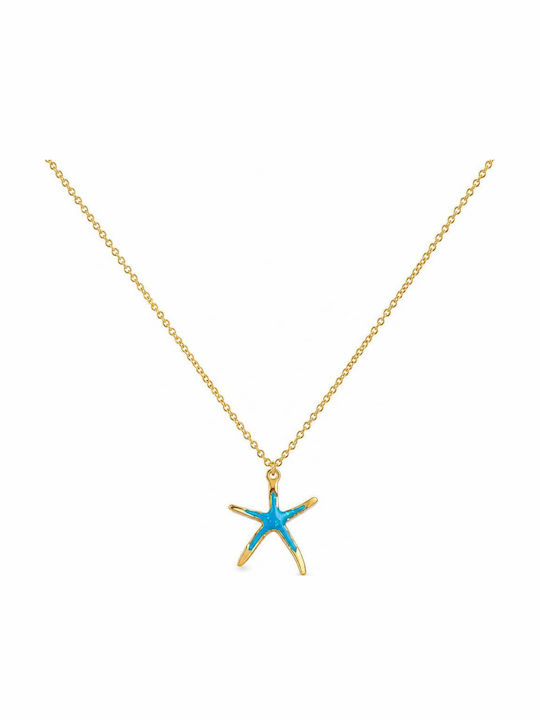 Awear Awear Κolleté mit Stern-Design Blau