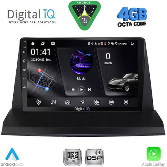Digital IQ Ηχοσύστημα Αυτοκινήτου για Lexus NX 2014-2022 (Bluetooth/USB/WiFi/GPS/Apple-Carplay/Android-Auto) με Οθόνη Αφής 9"