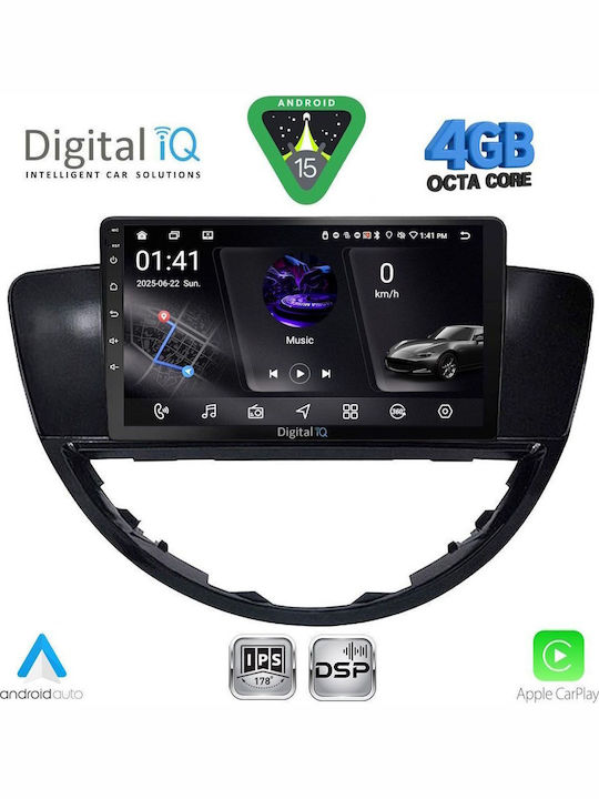 Digital IQ Car Audio System for Subaru Tribeca 2007-2014 Bluetooth USB WiFi GPS Apple CarPlay Android Auto with 9" Touch Screen