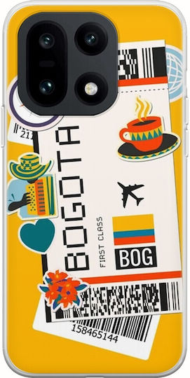 Ticket To Bogota Oneplus 15 5g Flexible Tpu Transparent Silicone Case