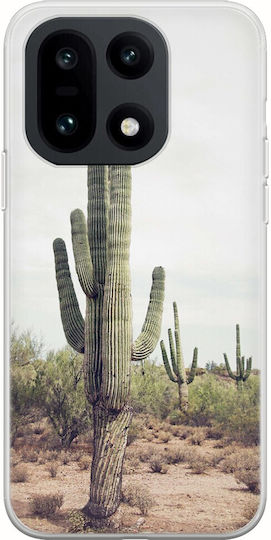 Mobile Phone Case Desert Cactus OnePlus 15 5G Flexible TPU Transparent Silicone