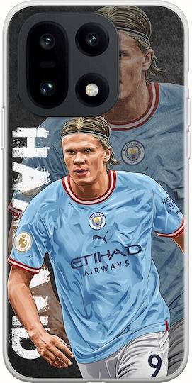 Football Stars Erling Haaland OnePlus 15 5G Flexible TPU Transparent Silicone Case