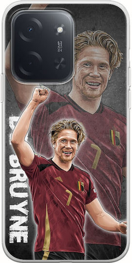 Калъф Euro 2024 Kevin De Bruyne Xiaomi Poco C85 4g Гъвкав TPU Прозрачен Силикон