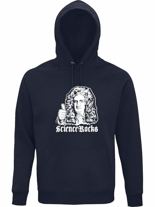 Hoodie Organic Unisex " Science Rocks Isaac New...