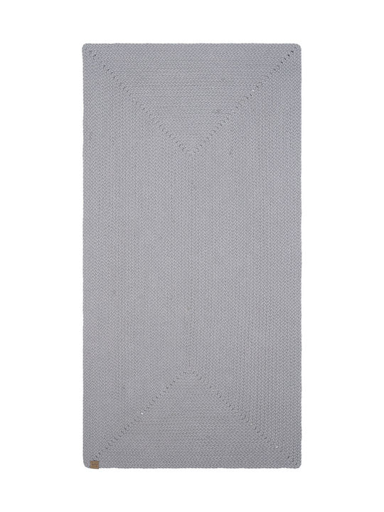 SteweHome Covor Pentru Copii Gri Tăiat La Dimensiune Lățime 80cm 80x300cm Grosime 60mm